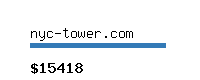 nyc-tower.com Website value calculator