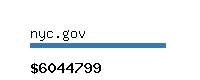 nyc.gov Website value calculator