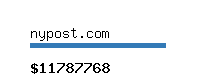 nypost.com Website value calculator