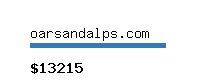 oarsandalps.com Website value calculator
