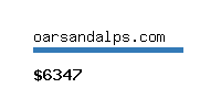 oarsandalps.com Website value calculator