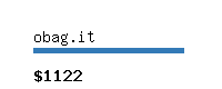 obag.it Website value calculator