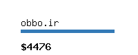 obbo.ir Website value calculator