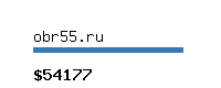 obr55.ru Website value calculator