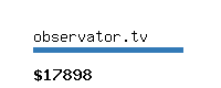 observator.tv Website value calculator