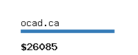 ocad.ca Website value calculator