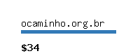 ocaminho.org.br Website value calculator