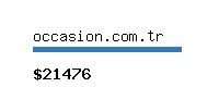 occasion.com.tr Website value calculator