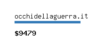 occhidellaguerra.it Website value calculator