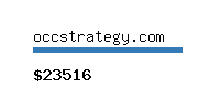 occstrategy.com Website value calculator
