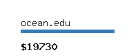 ocean.edu Website value calculator