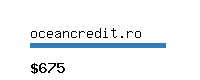 oceancredit.ro Website value calculator