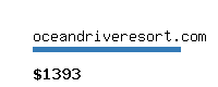 oceandriveresort.com Website value calculator