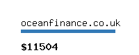 oceanfinance.co.uk Website value calculator