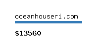 oceanhouseri.com Website value calculator
