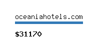 oceaniahotels.com Website value calculator