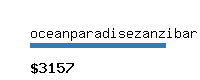oceanparadisezanzibar.com Website value calculator