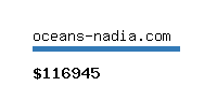 oceans-nadia.com Website value calculator