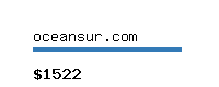 oceansur.com Website value calculator