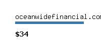 oceanwidefinancial.com Website value calculator