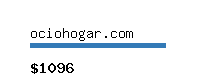 ociohogar.com Website value calculator