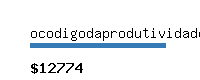 ocodigodaprodutividade.com.br Website value calculator