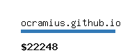 ocramius.github.io Website value calculator