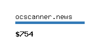 ocscanner.news Website value calculator