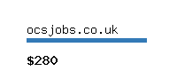 ocsjobs.co.uk Website value calculator