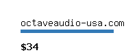 octaveaudio-usa.com Website value calculator