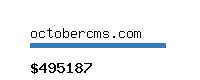 octobercms.com Website value calculator