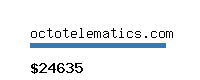 octotelematics.com Website value calculator