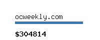 ocweekly.com Website value calculator