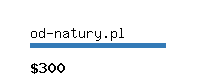 od-natury.pl Website value calculator