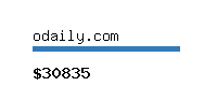 odaily.com Website value calculator
