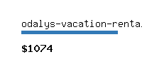 odalys-vacation-rental.com Website value calculator