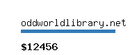 oddworldlibrary.net Website value calculator