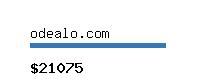 odealo.com Website value calculator
