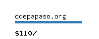 odepapaso.org Website value calculator