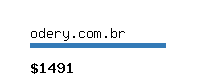 odery.com.br Website value calculator
