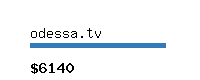 odessa.tv Website value calculator