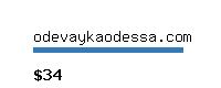 odevaykaodessa.com Website value calculator