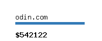 odin.com Website value calculator