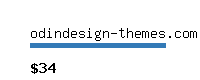 odindesign-themes.com Website value calculator