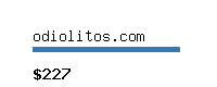 odiolitos.com Website value calculator