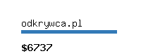 odkrywca.pl Website value calculator