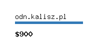 odn.kalisz.pl Website value calculator
