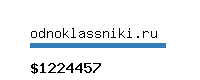 odnoklassniki.ru Website value calculator