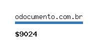 odocumento.com.br Website value calculator