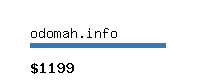 odomah.info Website value calculator